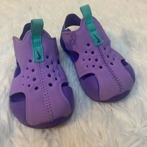 Toddler Nike ‘Sunray Protect 2’ Sandals Purple